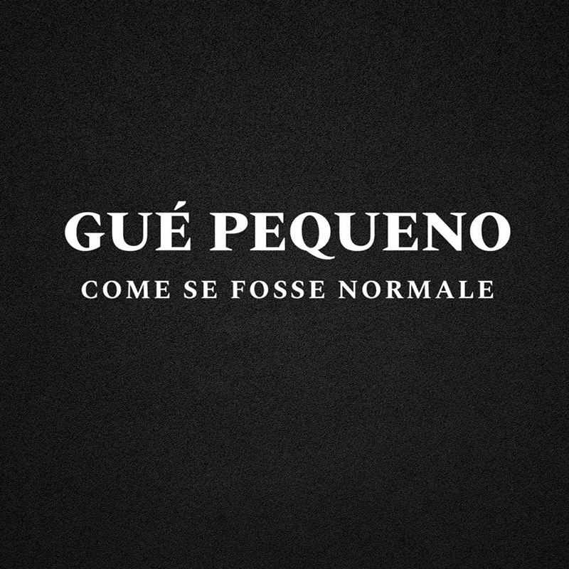 Come Se Fosse Normale - Guè Pequeno (Cover)